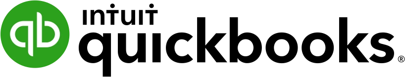 The official QuickBooks logo. A bright green circle with a stylized white "qb", representing the popular accounting software for small businesses.